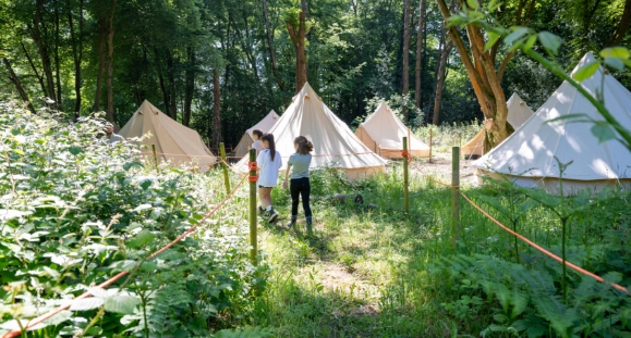 Featured image for “Bell-tents top the bill for Fossdene’s Year 6”