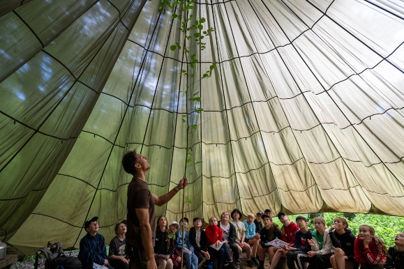 Rootd residential school trip instructor